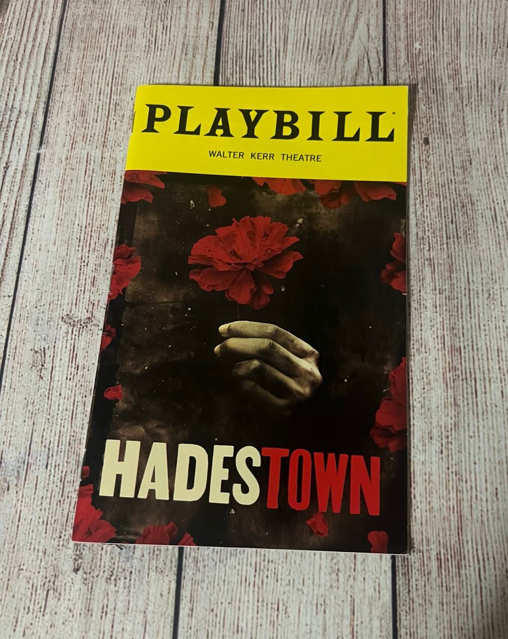 Hadestown July 2023 Playbill EVA NOBLEZADA Final Weeks!